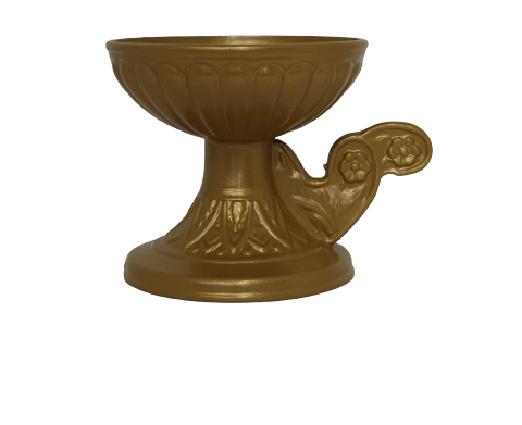 Incense Metal Mug Gold
