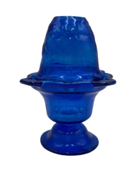 Καντήλι επιτραπέζιο FUSING Λύχνος με καπάκι 11x17cm Μπλε